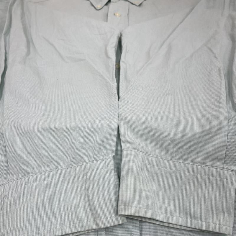 ラルフローレン RALPHLAUREN シャツ、ブラウス 長袖 BLAKE 長袖 シャツ ブラウス Shirt ロングスリーブ ポニーロゴ ワンポイント 刺繍 L チェック 薄緑 / ライトグリーン / メンズ USED 古着 中古 50143998