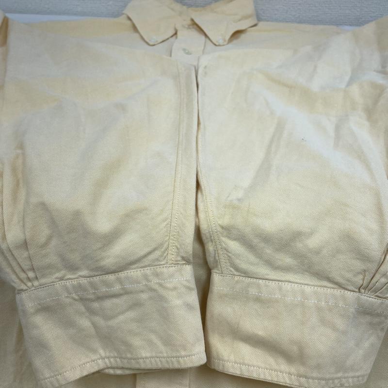 ブルックス ブラザーズ BROOKS BROTHERS シャツ、ブラウス 長袖 90s Makers 長袖 ボタンダウン シャツ ブラウス ロゴ 刺繍 USA製 サイズ16 1/2-5 - ロゴ、文字 X 刺繍 橙 / オレンジ / orange メンズ USED 古着 中古 50144002
