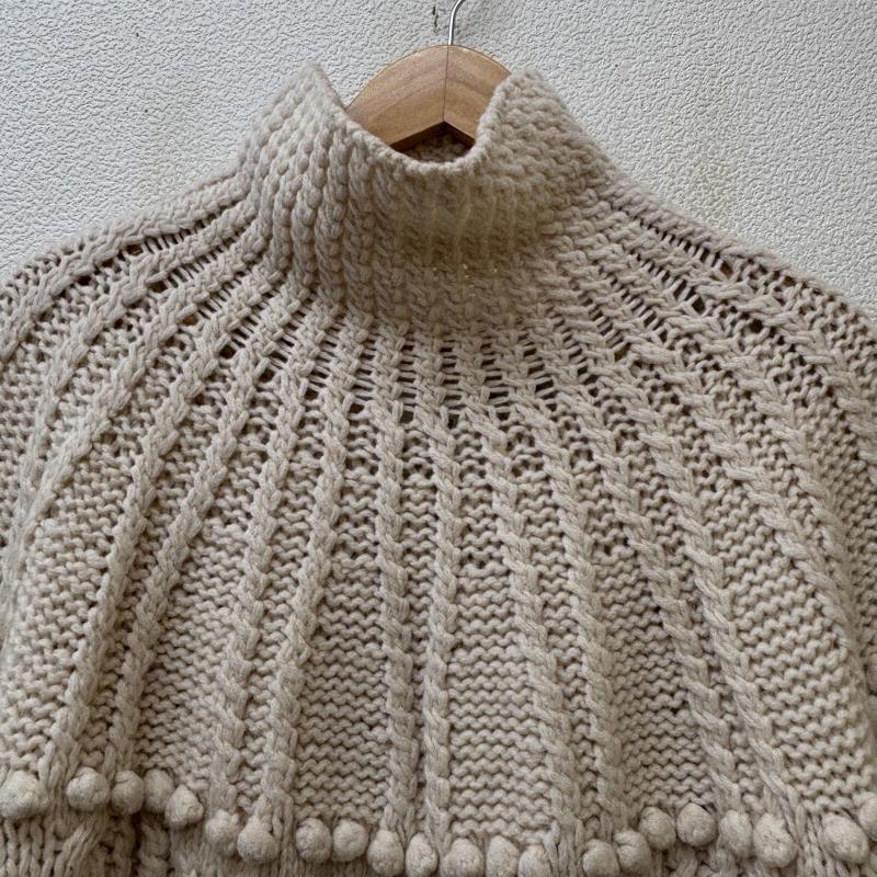 クラネ CLANE ニット、セーター 長袖 17106-2101 ARCH CABLE HAND KNIT ハイネック アーチ ケーブル ハンド ニット セーター 1 レディース USED 古着 中古 50144010
