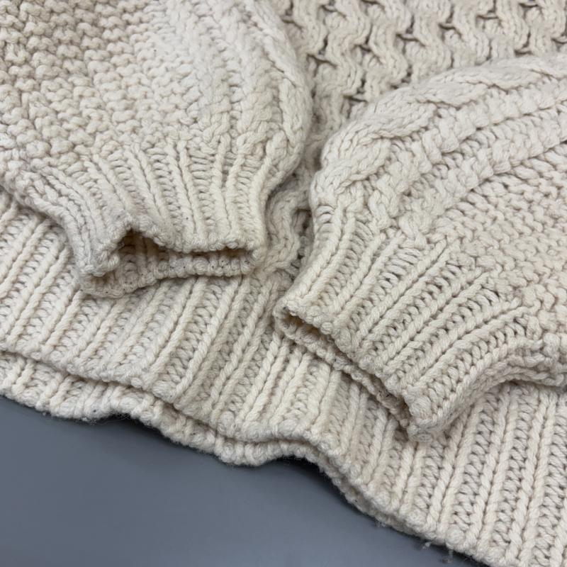 クラネ CLANE ニット、セーター 長袖 17106-2101 ARCH CABLE HAND KNIT ハイネック アーチ ケーブル ハンド ニット セーター 1 レディース USED 古着 中古 50144010
