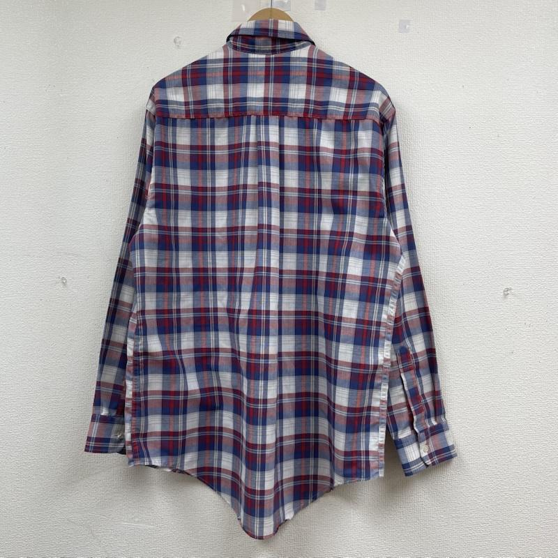 タウンクラフト TOWNCRAFT シャツ、ブラウス 長袖 90s 長袖 シャツ ブラウス Shirt ロングスリーブ オンブレチェック ボタンダウン L チェック マルチカラー / マルチカラー / multicolor メンズ USED 古着 中古 50144029