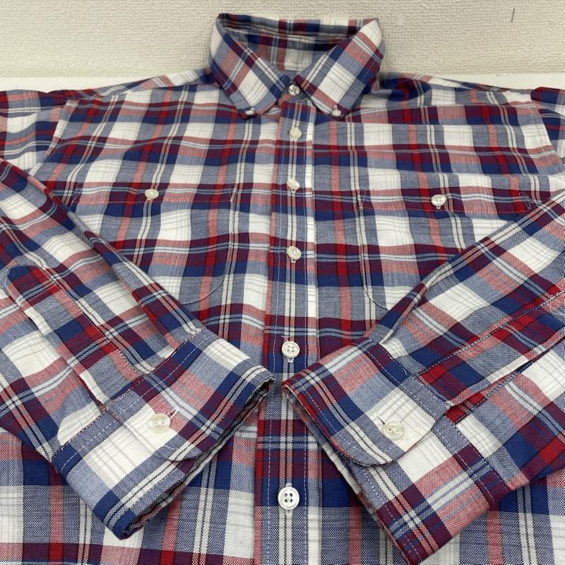 タウンクラフト TOWNCRAFT シャツ、ブラウス 長袖 90s 長袖 シャツ ブラウス Shirt ロングスリーブ オンブレチェック ボタンダウン L チェック マルチカラー / マルチカラー / multicolor メンズ USED 古着 中古 50144029