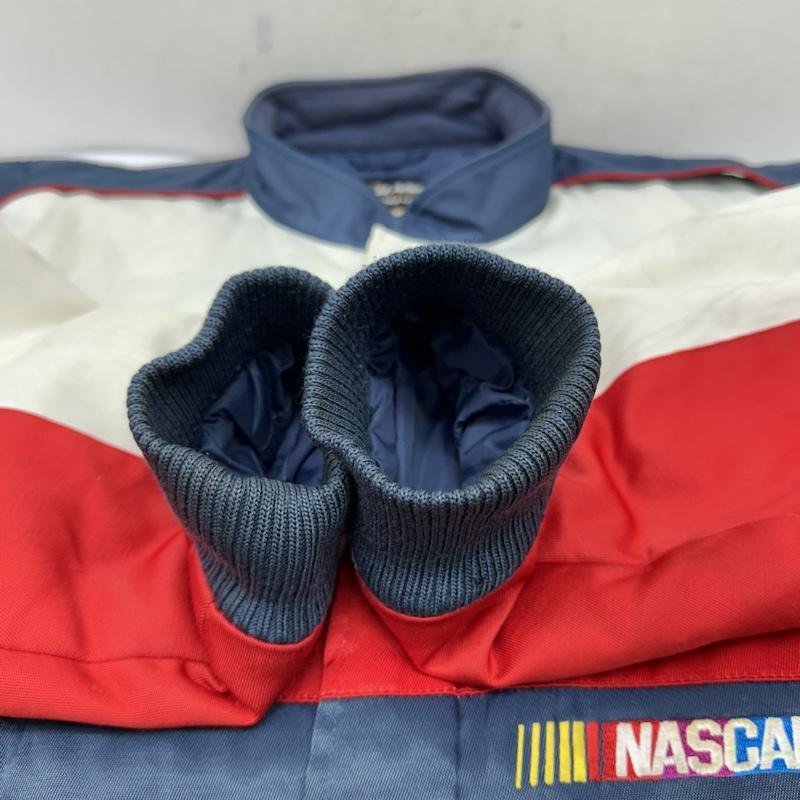 古着 USED ジャケット、上着 ジャンパー、ブルゾン 00s CHASE AUTHENTICS NASCAR 刺繍 ワッペン レーシング ジャケット XXL 白 / ホワイト / white X マルチカラー / マルチカラー / multicolor メンズ USED 古着 中古 50144066