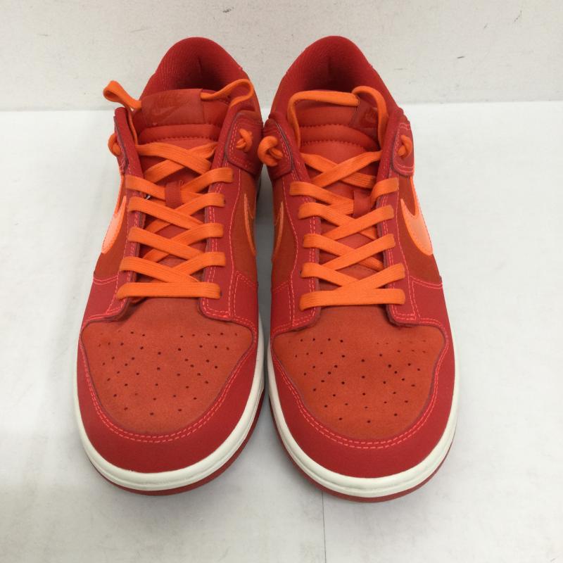ナイキ NIKE スニーカー スニーカー NIKE DUNK LOW UNIVERSITY RED/BRIGHT CRIMSON FD0724-657 28.0cm 橙 / オレンジ / orange メンズ USED 古着 中古 50144094