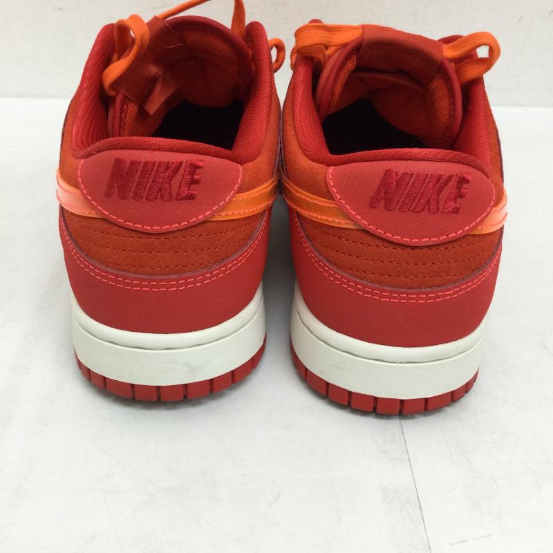 ナイキ NIKE スニーカー スニーカー NIKE DUNK LOW UNIVERSITY RED/BRIGHT CRIMSON FD0724-657 28.0cm 橙 / オレンジ / orange メンズ USED 古着 中古 50144094