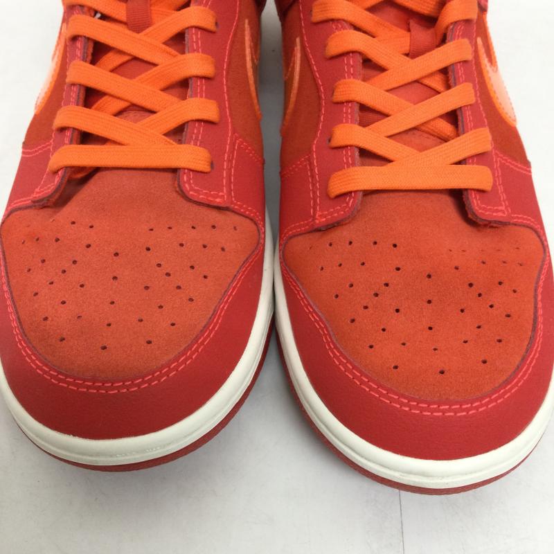 ナイキ NIKE スニーカー スニーカー NIKE DUNK LOW UNIVERSITY RED/BRIGHT CRIMSON FD0724-657 28.0cm 橙 / オレンジ / orange メンズ USED 古着 中古 50144094