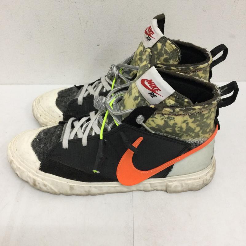 ナイキ NIKE スニーカー スニーカー NIKE READYMADE BLAZER MIDハイカットスニーカーCZ3589 001 26.5cm 黒 / ブラック / black X 白 / ホワイト / white X 橙 / オレンジ / orange メンズ USED 古着 中古 50144095