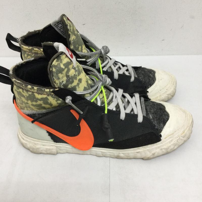 ナイキ NIKE スニーカー スニーカー NIKE READYMADE BLAZER MIDハイカットスニーカーCZ3589 001 26.5cm 黒 / ブラック / black X 白 / ホワイト / white X 橙 / オレンジ / orange メンズ USED 古着 中古 50144095