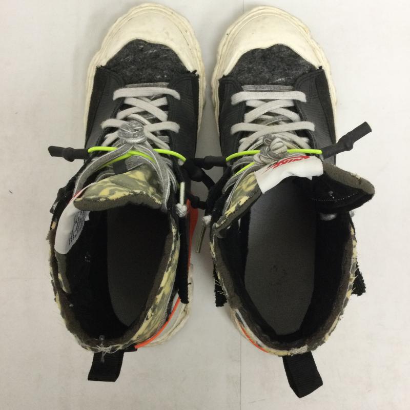 ナイキ NIKE スニーカー スニーカー NIKE READYMADE BLAZER MIDハイカットスニーカーCZ3589 001 26.5cm 黒 / ブラック / black X 白 / ホワイト / white X 橙 / オレンジ / orange メンズ USED 古着 中古 50144095