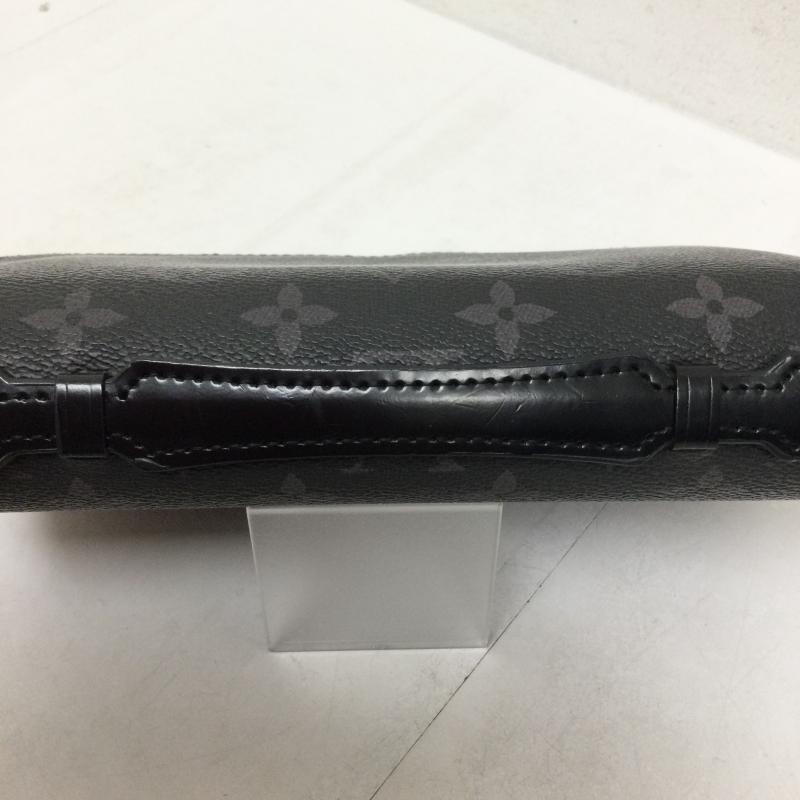 ルイヴィトン LOUIS VUITTON 財布 長財布 ルイ・ヴィトン モノグラムエクリプスジッピー XL ブラック/グレー M41503 メンズ 長財布 - 総柄 灰 / グレー / gray メンズ USED 古着 中古 50144101