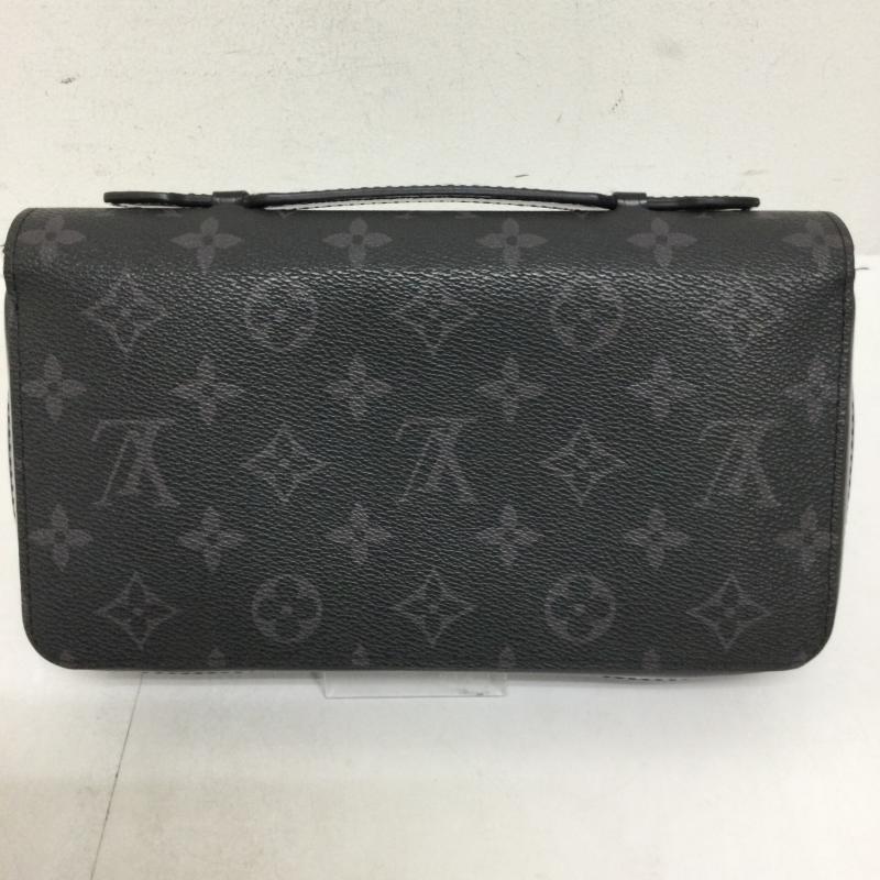 ルイヴィトン LOUIS VUITTON 財布 長財布 ルイ・ヴィトン モノグラムエクリプスジッピー XL ブラック/グレー M41503 メンズ 長財布 - 総柄 灰 / グレー / gray メンズ USED 古着 中古 50144101
