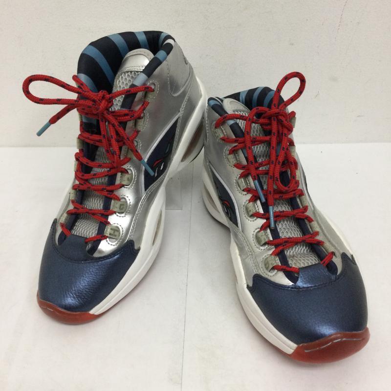 リーボック Reebok スニーカー スニーカー Reebok クエスチョン ミッド QUESTION MID MEETS アイバーソン ハーデン IVERSON HARDEN FZ1366 28.0cm 銀 / シルバー / silver color メンズ USED 古着 中古 50144110