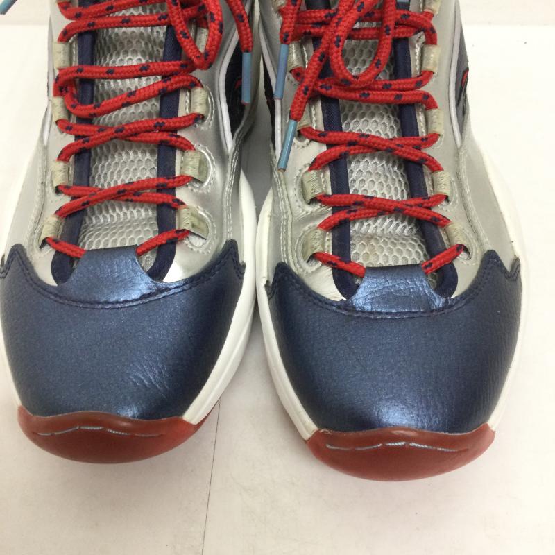 リーボック Reebok スニーカー スニーカー Reebok クエスチョン ミッド QUESTION MID MEETS アイバーソン ハーデン IVERSON HARDEN FZ1366 28.0cm 銀 / シルバー / silver color メンズ USED 古着 中古 50144110