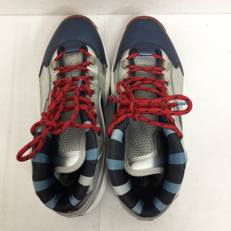 リーボック Reebok スニーカー スニーカー Reebok クエスチョン ミッド QUESTION MID MEETS アイバーソン ハーデン IVERSON HARDEN FZ1366 28.0cm 銀 / シルバー / silver color メンズ USED 古着 中古 50144110
