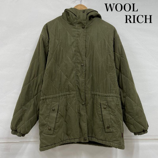 ウールリッチ WOOLRICH ジャケット、上着 ジャンパー、ブルゾン キルティング ジャケットモッズ コート ミリタリー ブルゾン M 無地 カーキ / カーキ / khaki レディース USED 古着 中古 50144121