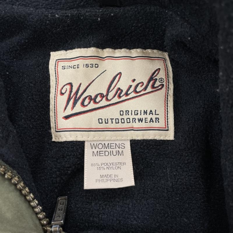 ウールリッチ WOOLRICH ジャケット、上着 ジャンパー、ブルゾン キルティング ジャケットモッズ コート ミリタリー ブルゾン M 無地 カーキ / カーキ / khaki レディース USED 古着 中古 50144121