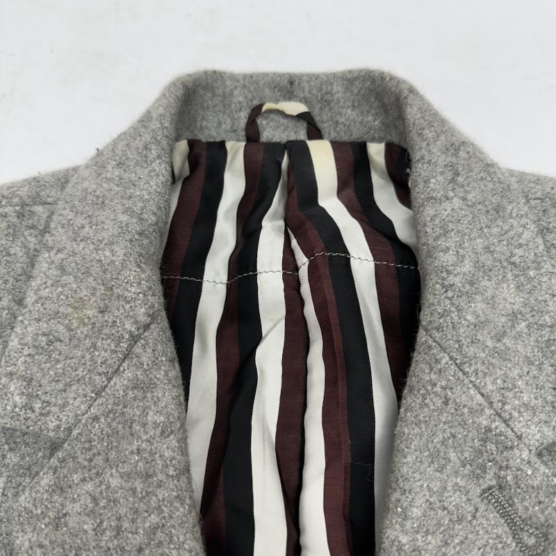 ルードギャラリー RUDE GALLERY コート コート一般 13AW メルトン ウール チェスター コート 2 灰 / グレー / gray メンズ USED 古着 中古 50144175