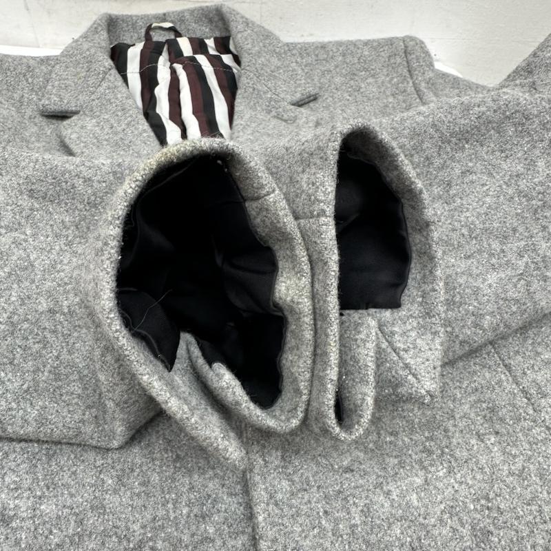 ルードギャラリー RUDE GALLERY コート コート一般 13AW メルトン ウール チェスター コート 2 灰 / グレー / gray メンズ USED 古着 中古 50144175