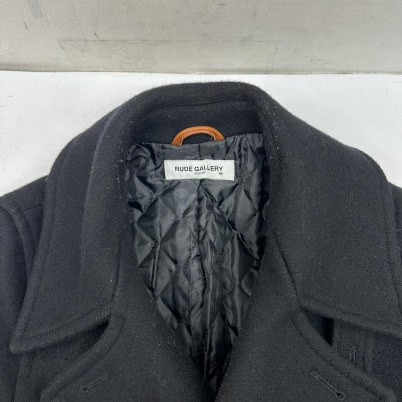ルードギャラリー RUDE GALLERY コート コート一般 16AW TEDS テッズ ロング Pコート 2 黒 / ブラック / black メンズ USED 古着 中古 50144192