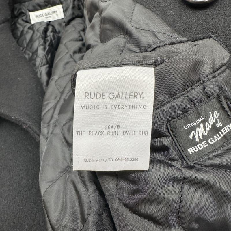 ルードギャラリー RUDE GALLERY コート コート一般 16AW TEDS テッズ ロング Pコート 2 黒 / ブラック / black メンズ USED 古着 中古 50144192