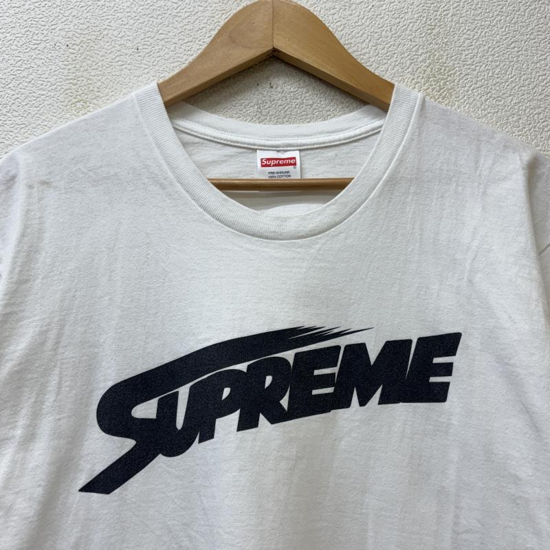 シュプリーム Supreme Tシャツ 半袖 23FW Mont Blanc Tee モンブラン Tシャツ WTAPS 西山徹 TET 復刻ロゴ M ロゴ、文字 X プリント 白 / ホワイト / white X 黒 / ブラック / black メンズ USED 古着 中古 50144200