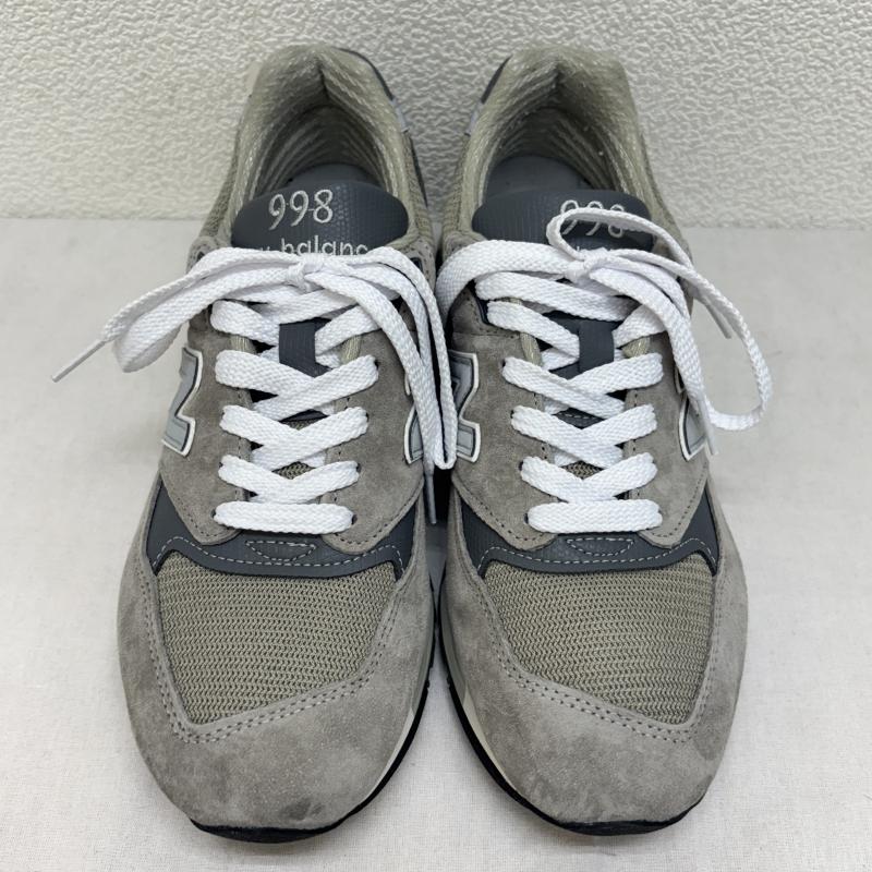 ニューバランス New Balance スニーカー スニーカー U998GR 30周年記念 MADE IN USA Dワイズ ABZORB ローカット スニーカー 26.5cm 灰 / グレー / gray メンズ USED 古着 中古 50144208