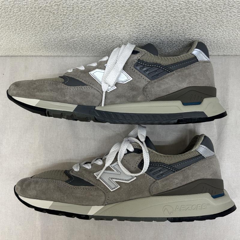 ニューバランス New Balance スニーカー スニーカー U998GR 30周年記念 MADE IN USA Dワイズ ABZORB ローカット スニーカー 26.5cm 灰 / グレー / gray メンズ USED 古着 中古 50144208