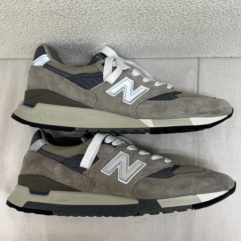 ニューバランス New Balance スニーカー スニーカー U998GR 30周年記念 MADE IN USA Dワイズ ABZORB ローカット スニーカー 26.5cm 灰 / グレー / gray メンズ USED 古着 中古 50144208