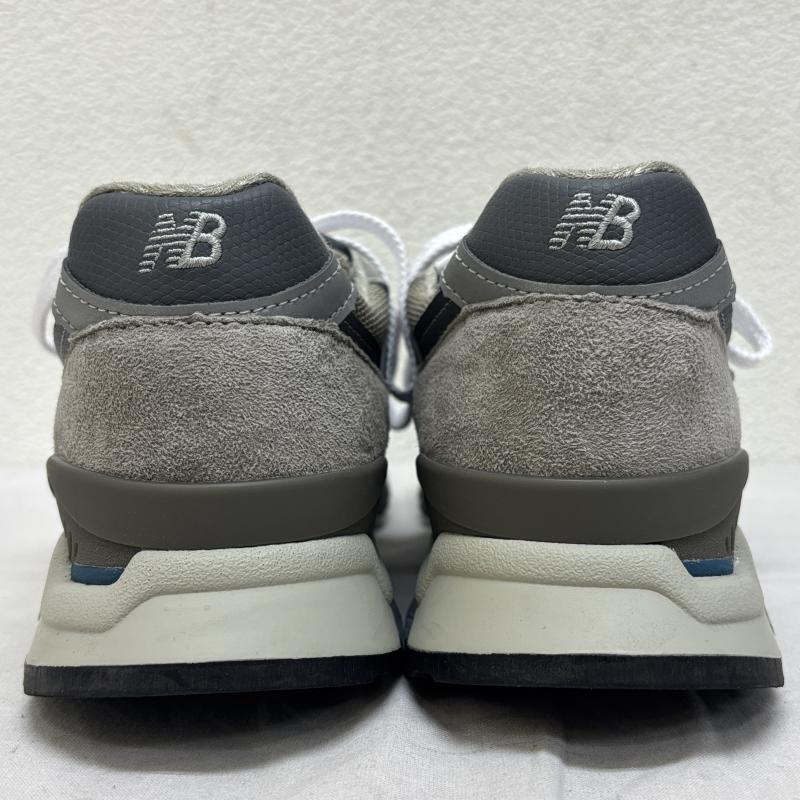 ニューバランス New Balance スニーカー スニーカー U998GR 30周年記念 MADE IN USA Dワイズ ABZORB ローカット スニーカー 26.5cm 灰 / グレー / gray メンズ USED 古着 中古 50144208