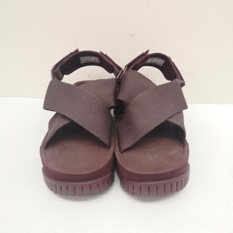 シャカ SHAKA サンダル サンダル 23ss FIESTA PLATFORM 厚底 サンダル 25.0cm ボルドー / ボルドー / レディース USED 古着 中古 50144209
