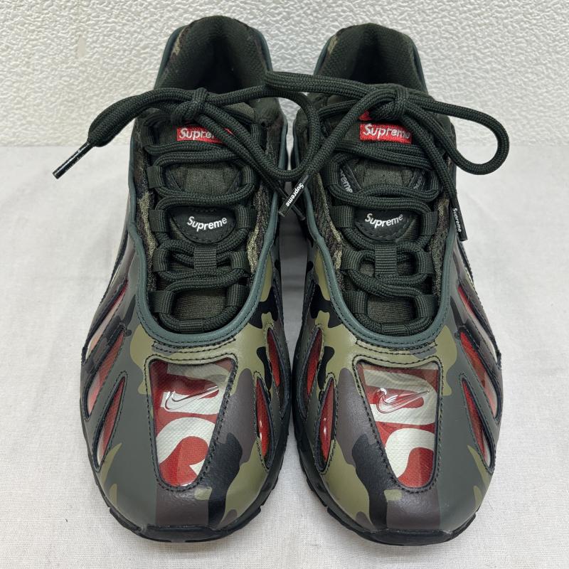 ナイキ NIKE スニーカー スニーカー SUPREME シュプリーム AIR MAX 96 エアマックス 21ss CV7652-300 26.5cm カモフラージュ柄・迷彩 X ロゴ、文字 メンズ USED 古着 中古 50144221