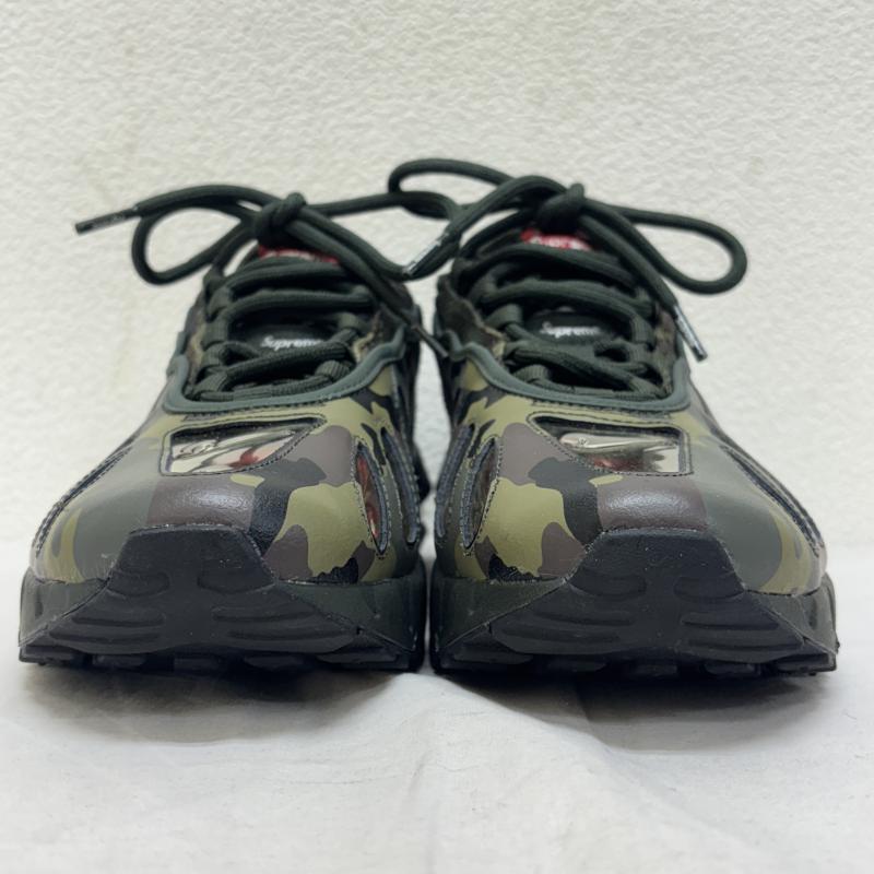 ナイキ NIKE スニーカー スニーカー SUPREME シュプリーム AIR MAX 96 エアマックス 21ss CV7652-300 26.5cm カモフラージュ柄・迷彩 X ロゴ、文字 メンズ USED 古着 中古 50144221