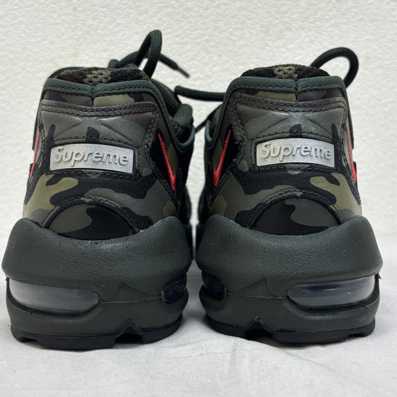 ナイキ NIKE スニーカー スニーカー SUPREME シュプリーム AIR MAX 96 エアマックス 21ss CV7652-300 26.5cm カモフラージュ柄・迷彩 X ロゴ、文字 メンズ USED 古着 中古 50144221