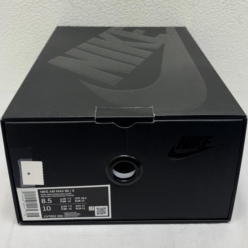 ナイキ NIKE スニーカー スニーカー SUPREME シュプリーム AIR MAX 96 エアマックス 21ss CV7652-300 26.5cm カモフラージュ柄・迷彩 X ロゴ、文字 メンズ USED 古着 中古 50144221