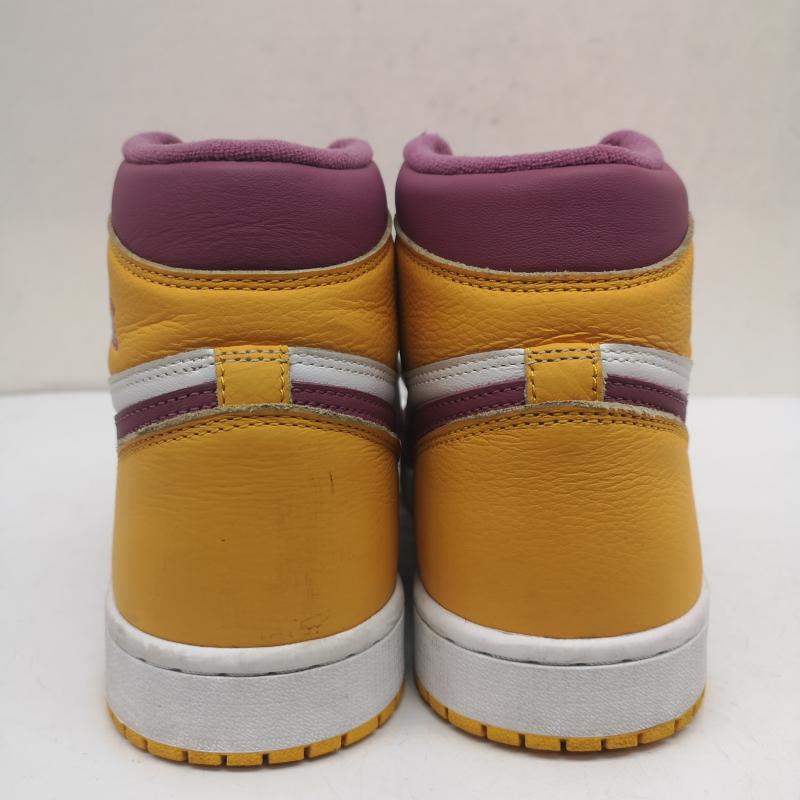 ナイキ NIKE スニーカー スニーカー AIR JORDAN 1 RETRO HIGH OG BROTHERHOOD 555088-706 ワンレトロハイ ブラザーフッド スニーカー 27.0cm メンズ USED 古着 中古 50144239