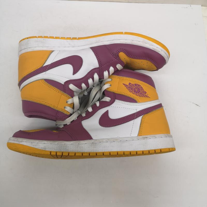 ナイキ NIKE スニーカー スニーカー AIR JORDAN 1 RETRO HIGH OG BROTHERHOOD 555088-706 ワンレトロハイ ブラザーフッド スニーカー 27.0cm メンズ USED 古着 中古 50144239