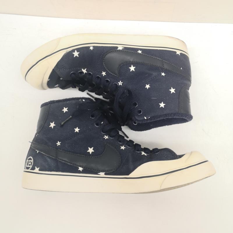 ナイキ NIKE スニーカー スニーカー uniform experiment ハイカット スニーカー 467046-401 26.5cm 紺 / ネイビー / navy メンズ USED 古着 中古 50144253