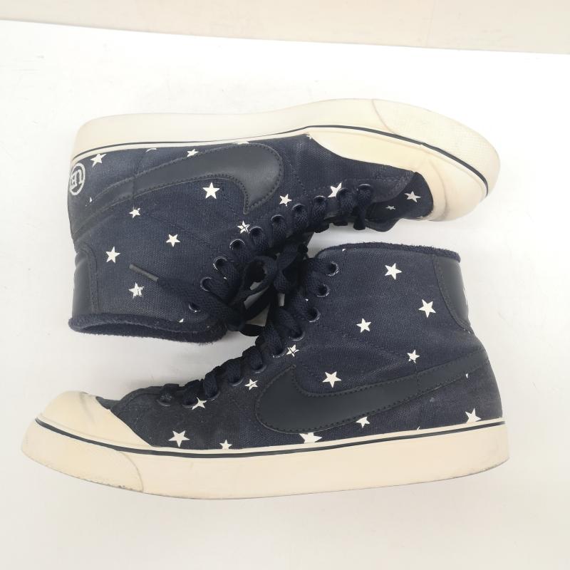 ナイキ NIKE スニーカー スニーカー uniform experiment ハイカット スニーカー 467046-401 26.5cm 紺 / ネイビー / navy メンズ USED 古着 中古 50144253