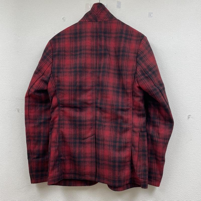 ウールリッチ WOOLRICH ジャケット、上着 ジャンパー、ブルゾン ハンティング ジャケット ブルゾン チェック柄 ボタン ウール スタンドカラー 長袖 前開き S チェック 黒 / ブラック / black X 赤 / レッド / red メンズ USED 古着 中古 50144269