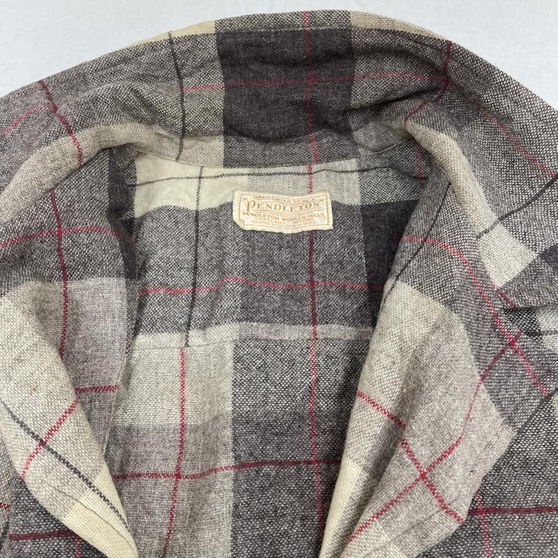 ペンドルトン PENDLETON ジャケット、上着 ジャンパー、ブルゾン 40s ウール シャツ ジャケット ジャンパー ボタン ブルゾン チェック柄 肩パッド入り チェック マルチカラー / マルチカラー / multicolor レディース USED 古着 中古 50144270