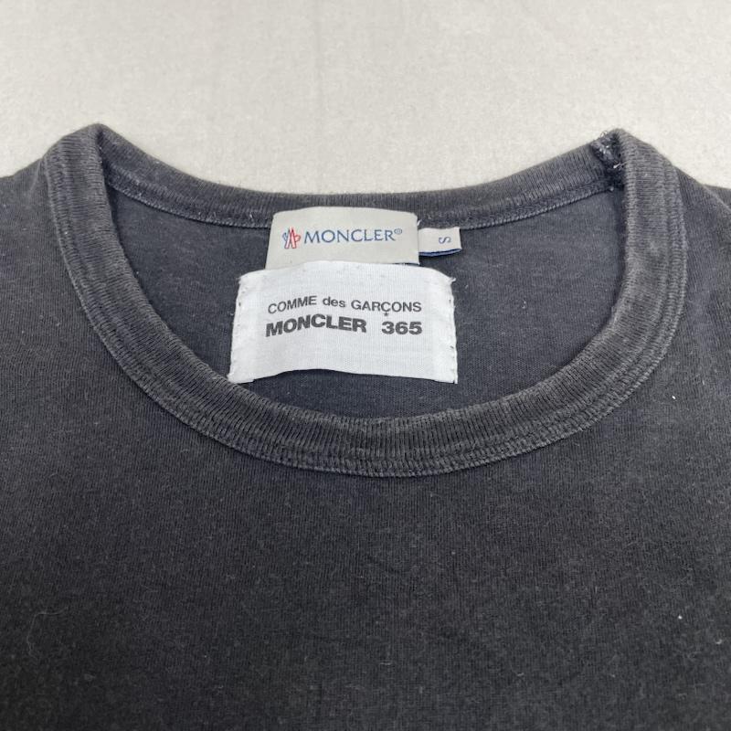 コムデギャルソン COMME des GARCONS Tシャツ 半袖 MONCLER コラボ IE-T003 半袖 Tシャツ スリーライン S ロゴ、文字 X 刺繍 黒 / ブラック / black メンズ USED 古着 中古 50144285