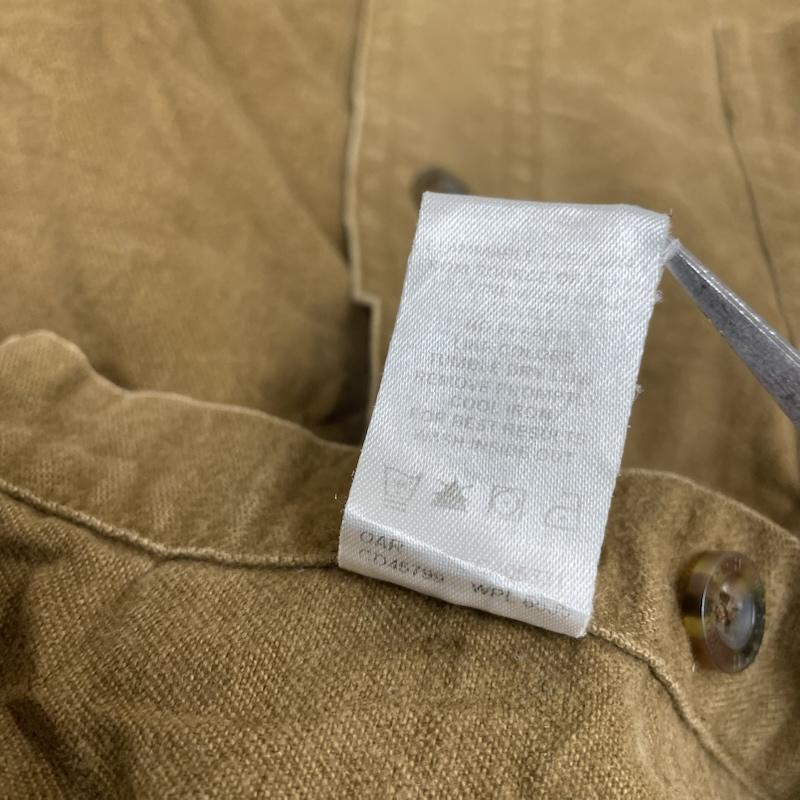 ウールリッチ WOOLRICH シャツ、ブラウス 長袖 長袖 ボタンダウン Shirt ロングスリーブ 胸ポケット ボタン バックスキン エルボーパッチ ワークシャツ XXL 無地 茶 / ブラウン / brown メンズ USED 古着 中古 50144305