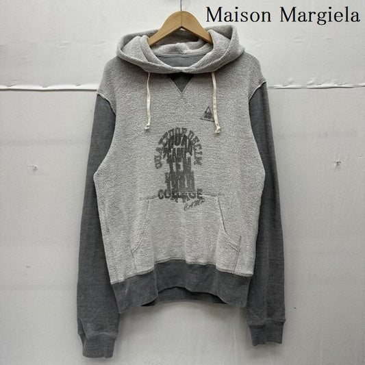 メゾン マルジェラ Maison Margiela パーカー 長袖 再構築 インサイドアウト プルオーバー パーカー S50GU0037 46 灰 / グレー / gray メンズ USED 古着 中古 50144313