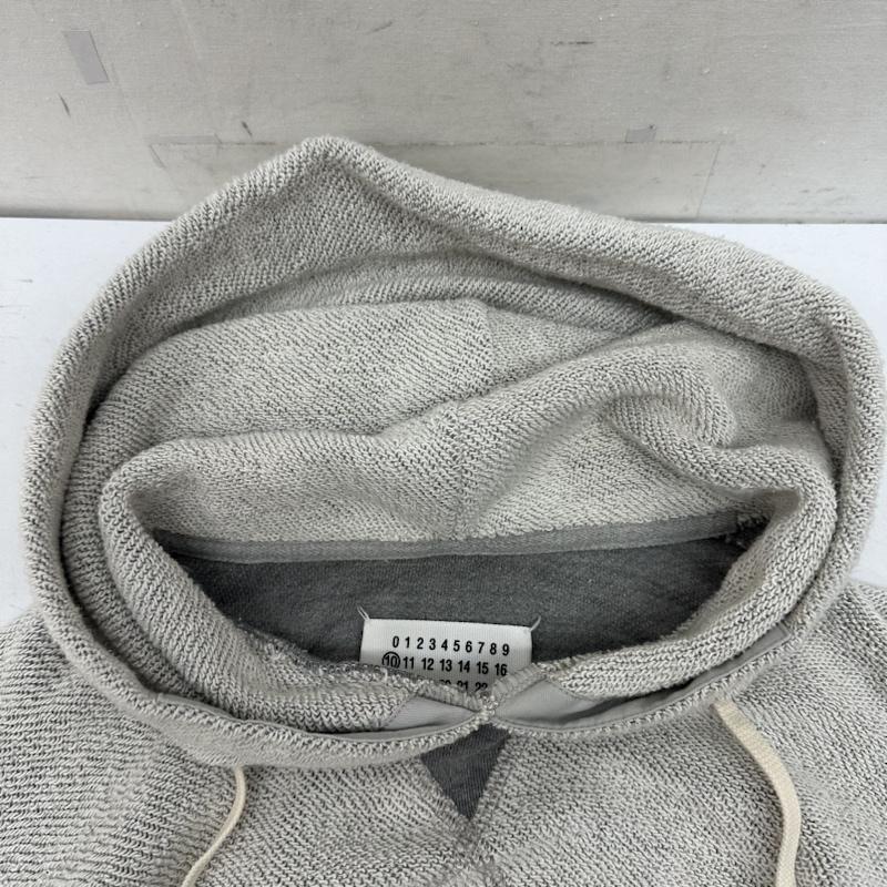 メゾン マルジェラ Maison Margiela パーカー 長袖 再構築 インサイドアウト プルオーバー パーカー S50GU0037 46 灰 / グレー / gray メンズ USED 古着 中古 50144313