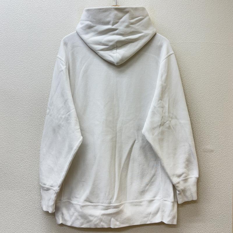 チャンピオン Champion パーカー 長袖 FRAY ID フレイアイディー CWSN122 リバースウィーブ プルオーバー フーディ スウェット パーカー 白 ホワイト M 白 / ホワイト / white レディース USED 古着 中古 50144357