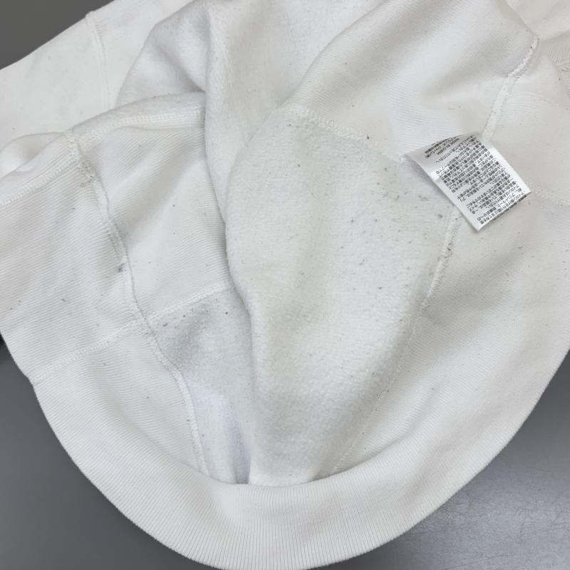 チャンピオン Champion パーカー 長袖 FRAY ID フレイアイディー CWSN122 リバースウィーブ プルオーバー フーディ スウェット パーカー 白 ホワイト M 白 / ホワイト / white レディース USED 古着 中古 50144357