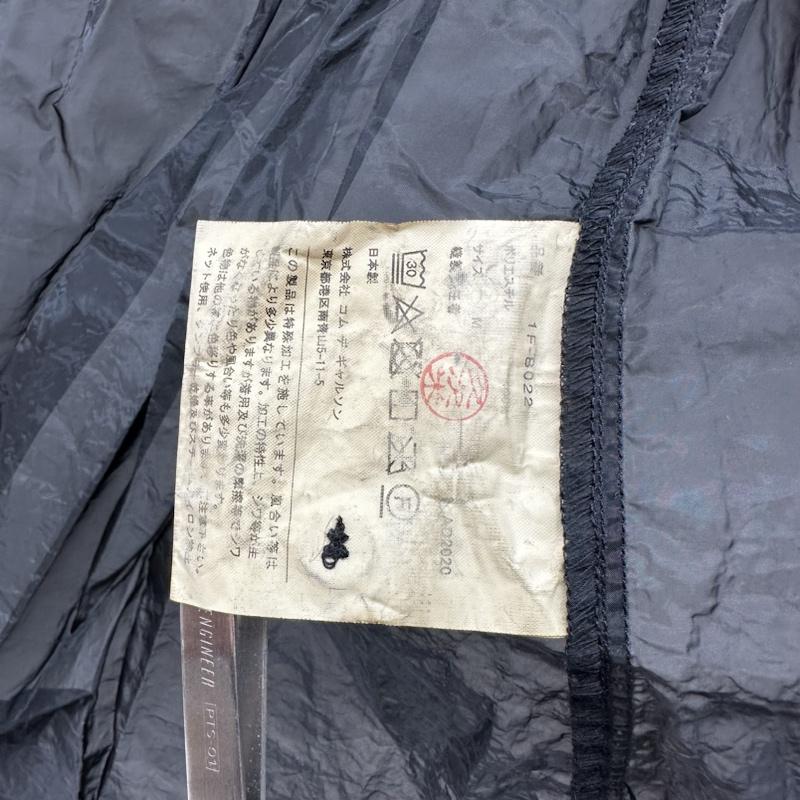 ブラックコムデギャルソン BLACK COMME des GARCONS シャツ、ブラウス 長袖 20AW シワ 加工 シアー シャツ 1F-B022 M 黒 / ブラック / black メンズ USED 古着 中古 50144381