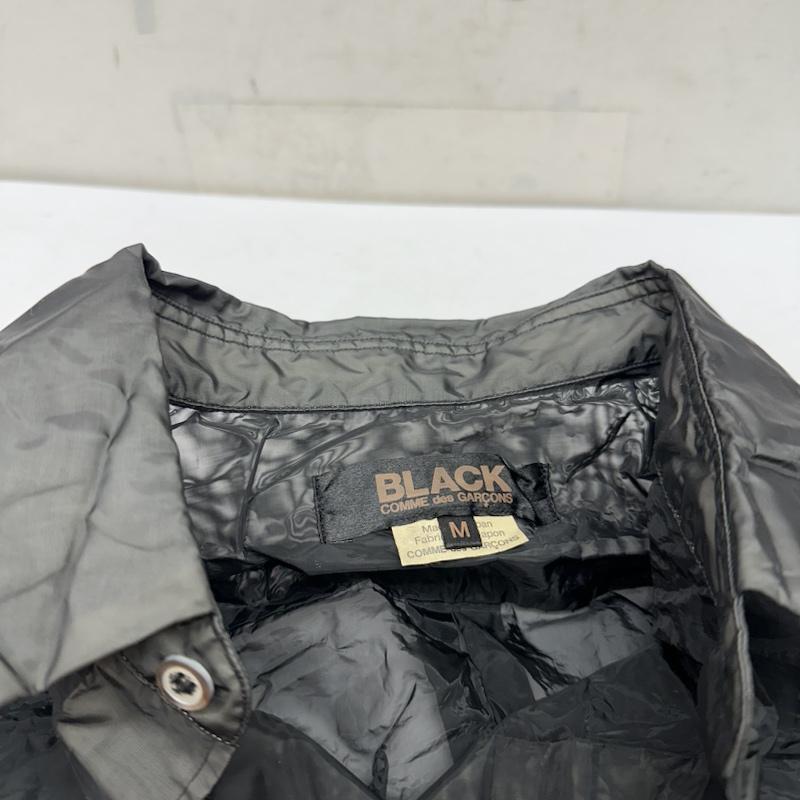 ブラックコムデギャルソン BLACK COMME des GARCONS シャツ、ブラウス 長袖 20AW シワ 加工 シアー シャツ 1F-B022 M 黒 / ブラック / black メンズ USED 古着 中古 50144381