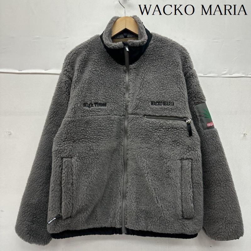 ワコマリア WACKO MARIA ジャケット、上着 ジャンパー、ブルゾン 24FW HIGHTIMES ボア フリース ジャケット HIGHTIMES-WM-OD02 M 灰 / グレー / gray メンズ USED 古着 中古 50144411