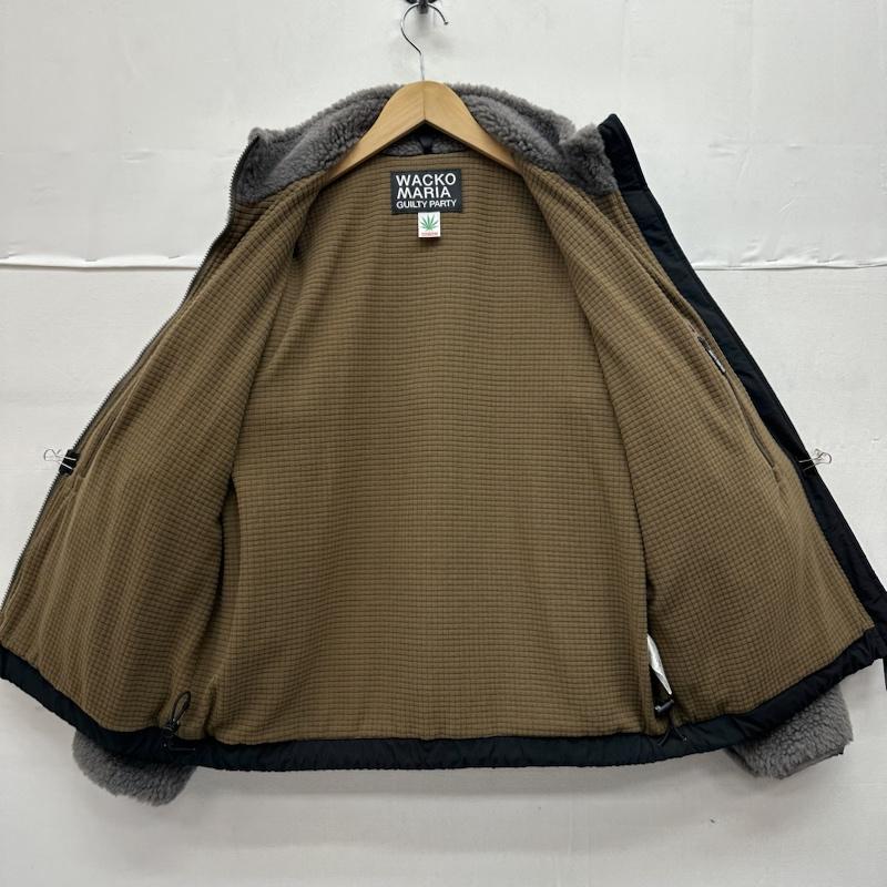 ワコマリア WACKO MARIA ジャケット、上着 ジャンパー、ブルゾン 24FW HIGHTIMES ボア フリース ジャケット HIGHTIMES-WM-OD02 M 灰 / グレー / gray メンズ USED 古着 中古 50144411